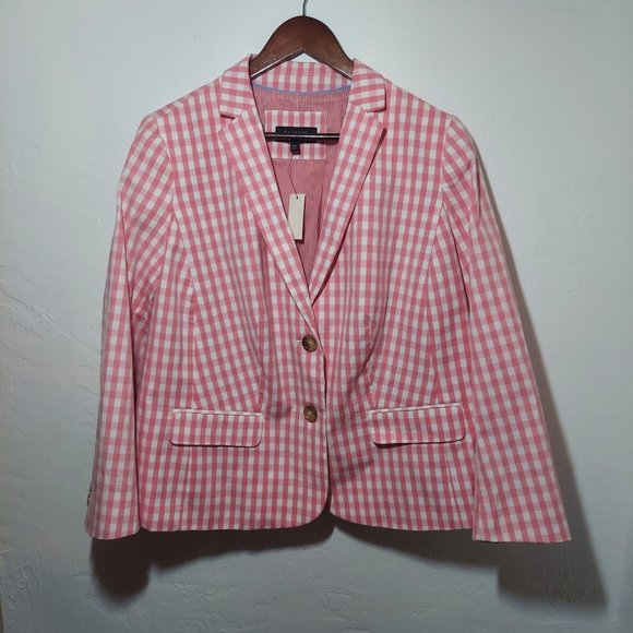 Talbots Jackets & Blazers - Talbots Checkered Blazer NWT